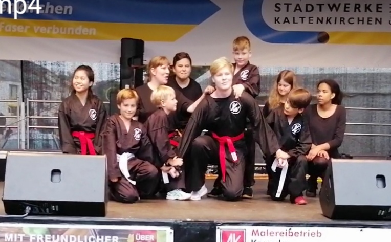 Young Warriors auf der Stadtfestb&uuml;hne 2019